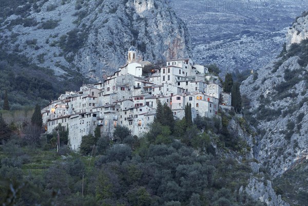 Mountain village of Peillon