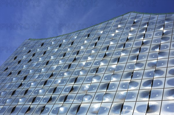 Facade of the new Elbe Philharmonic Hall