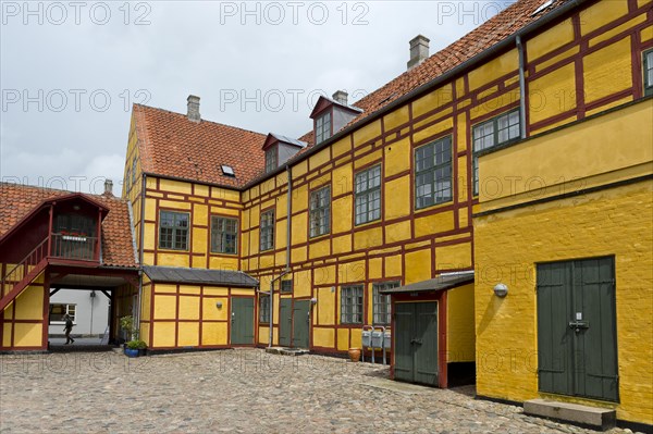 Half-timbered houses