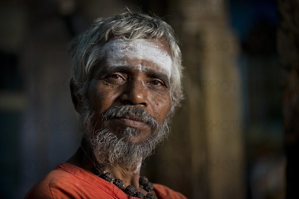 Sadhu or wandering ascetic Meenakshi Amman Temple or Sri Meenakshi Sundareswarar Temple