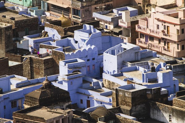 View of Bundi from Taragarh Fort