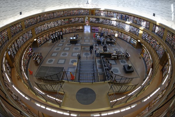 Stockholm City Library or Stadsbiblioteket