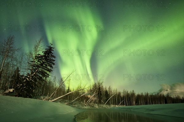 Aurora Borealis over the Portage River