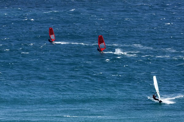 Wind surfers