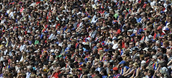 Audience in the stands