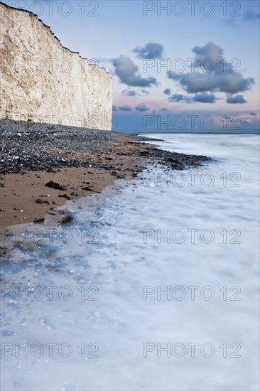 White chalk cliffs