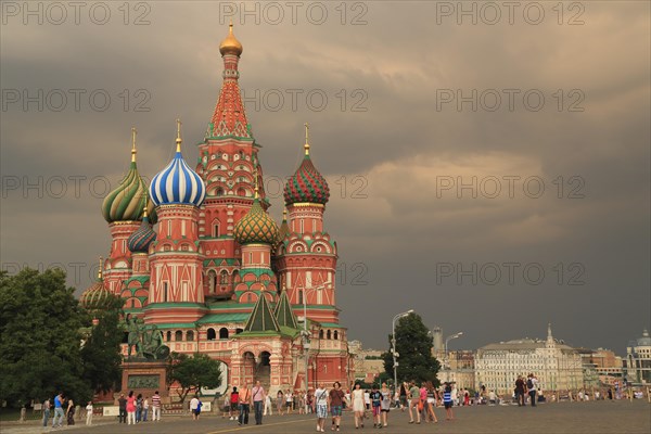 Krasnaya Ploshchad or Red Square with St. Basil's Cathedral