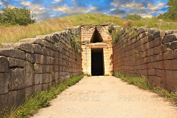 Entrance to the Treasury of Atreus