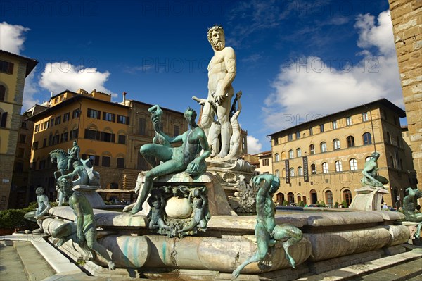 The Fountain of Neptune by Bartolomeo Ammannati