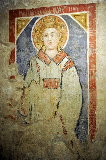 Byzantine-style frescoes