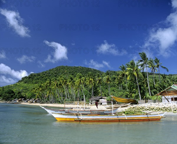 Banka or outrigger boat