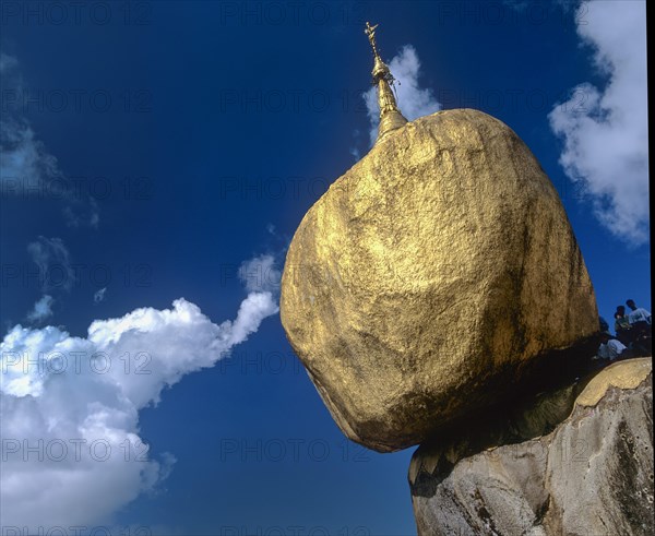 Golden Rock or Kyaiktiyo Pagoda