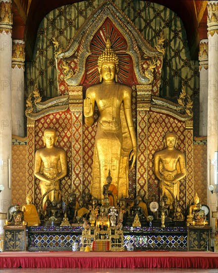 Golden Buddha of Wat Chedi Luang Temple