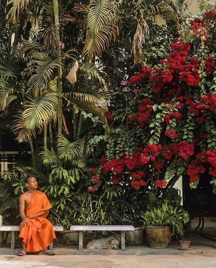 Garden of Wat Phra Kaew Temple