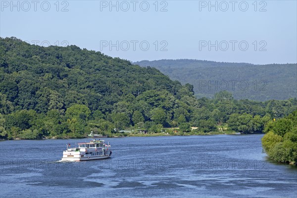 Excursion boat on the Danube River