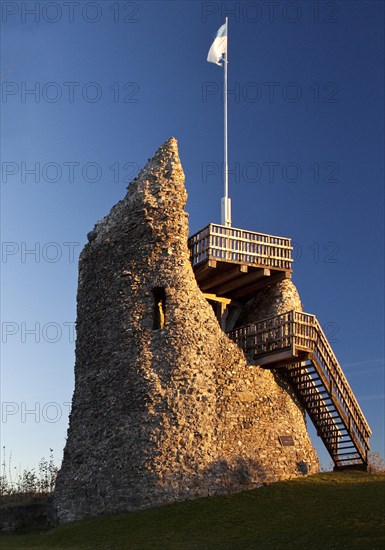 The ruins of the Burg Eversberg Castle