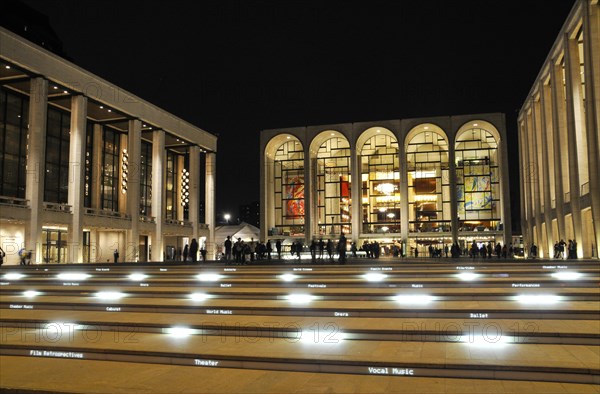 The renovated Lincoln Center for the Performing Arts