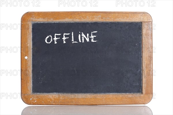 Old chalkboard