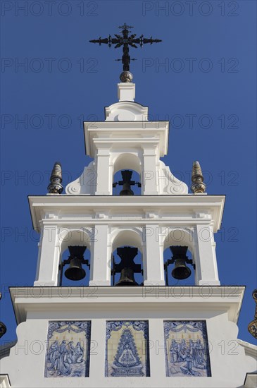 Belfry of the pilgrim church Hermitage of El Rocio