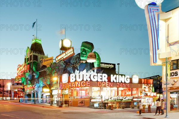 Fast-food restaurant on Clifton Hill