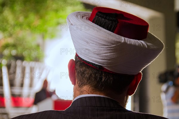 Headdress of a Sunni cleric