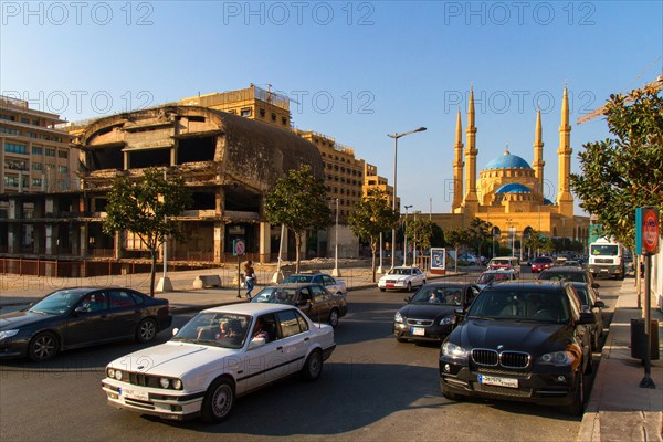 Ruins of Beirut City Center