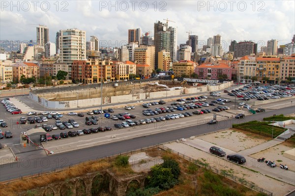 Buildings in the Achrafieh district