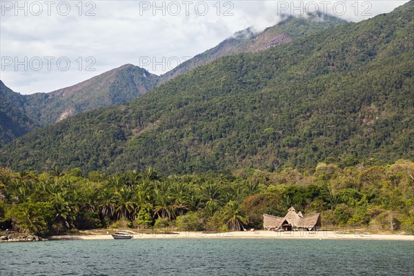 Nomad camp on Lake Tanganyika