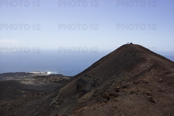 Top of the volcano Teneguia