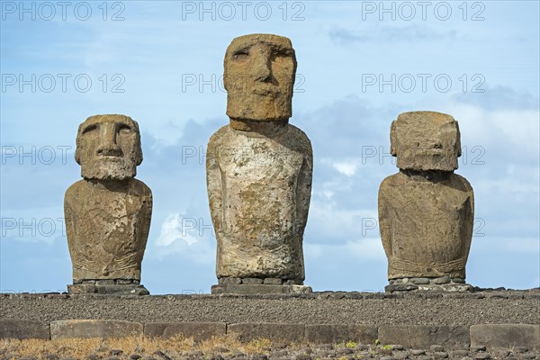 Group of Moai