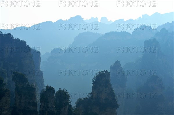 Silhouette of the 'Avatar' mountains