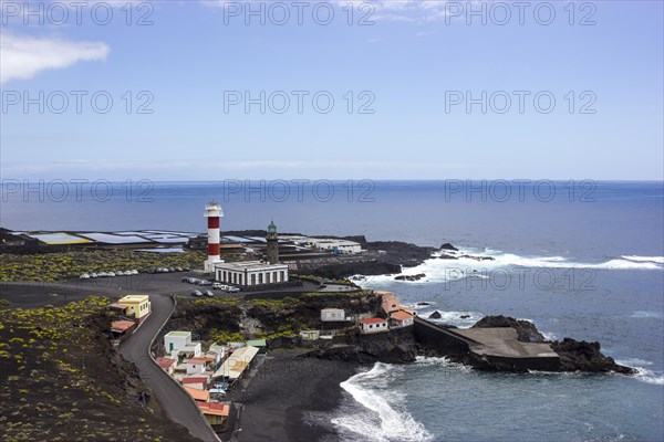 Coastline with Teneguia saltworks