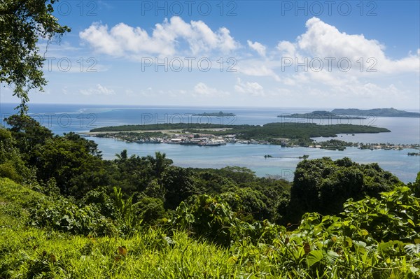 Overlooking the island of Pohnpei