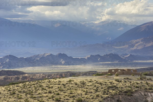 Ruins of a house on the altiplano near Cachi