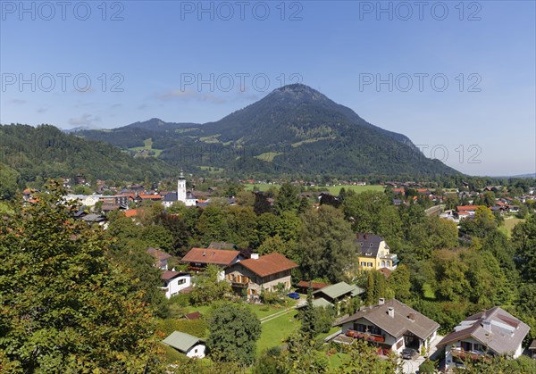 Oberaudorf with Mt Wildbarren