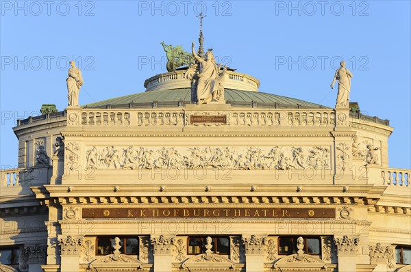 Burgtheater in the evening light