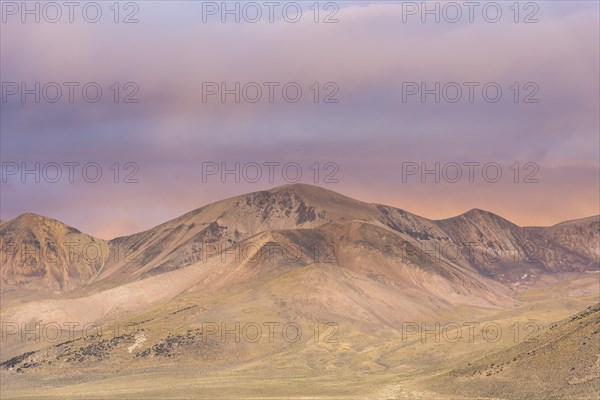 Mountains in the evening light