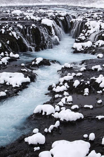 Bruarfoss in winter