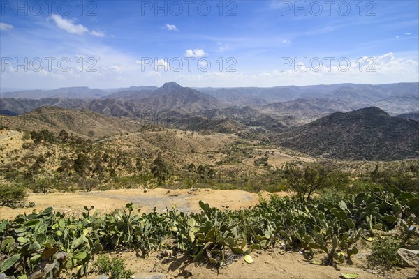 Mountain scenery along the road from Massawa to Asmarra