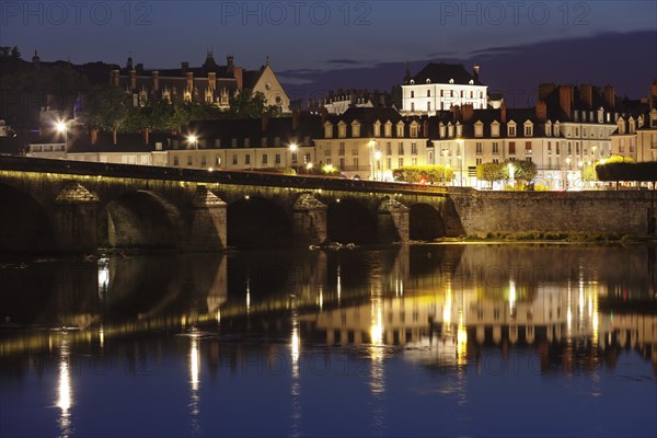 Loire bridge Pont Jacques Gabriel