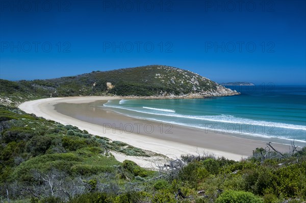 Long wide sandy beach