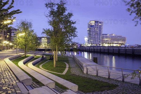 Residential Marco Polo Tower and Unilever-Haus office building