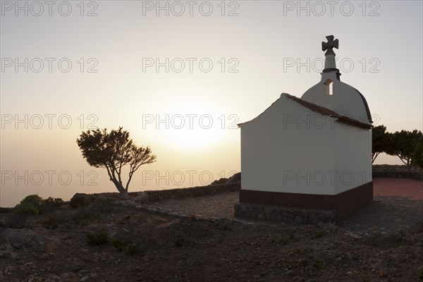 Ermita de San Isidro chapel on mount Roque Calvario