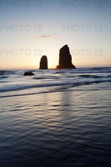 Haystack Rock on the Oregon Coast