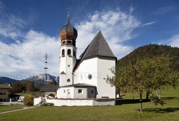 Church of the Holy Family in Oberau