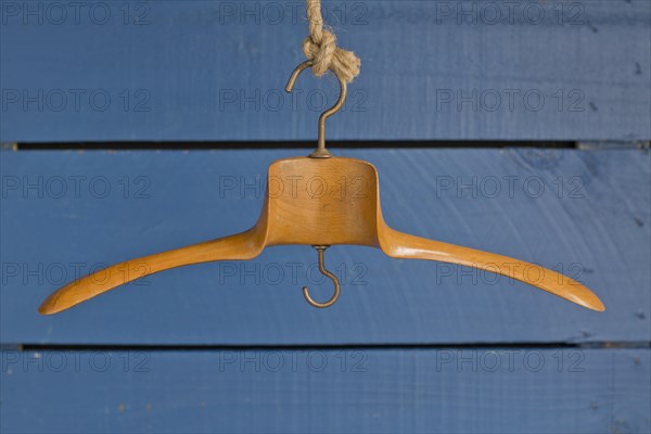 Wooden clothes hanger