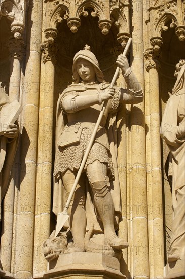 Neo-Gothic statues of Zagreb Cathedral