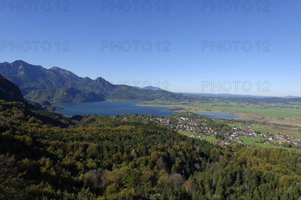 On Stutzenstein mountain above Kochel am See