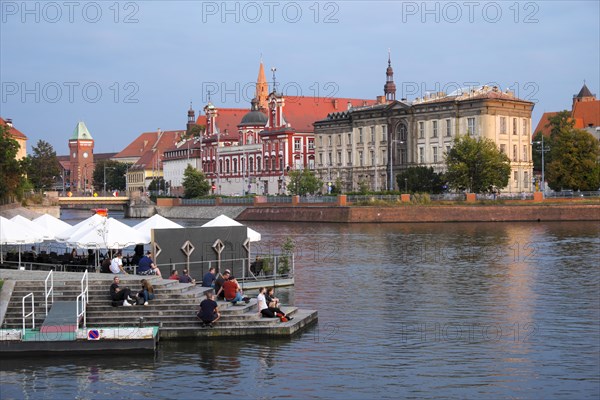 Ossolineum on the Oder River