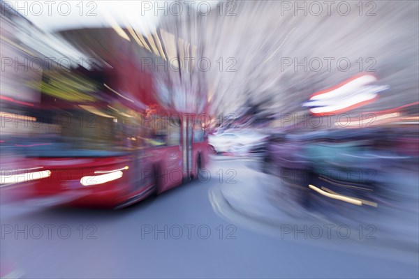 Red double decker bus